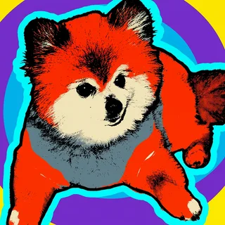 Example of the Pop Art style